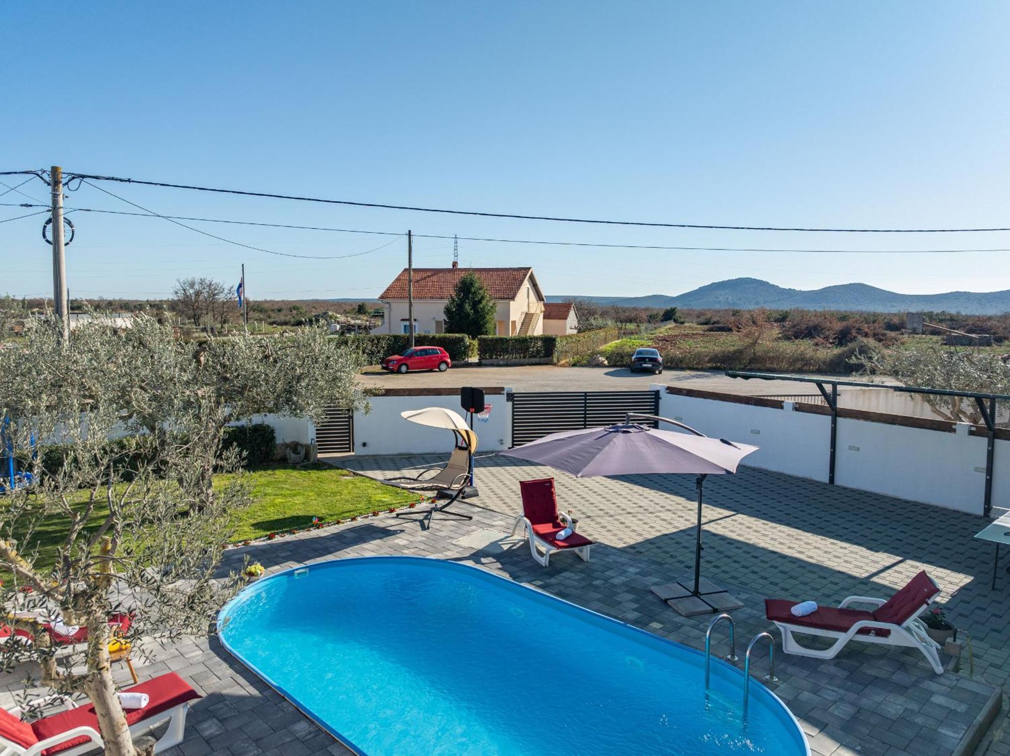 Villa Luma Zadarvillas Gorica  Buitenkant foto
