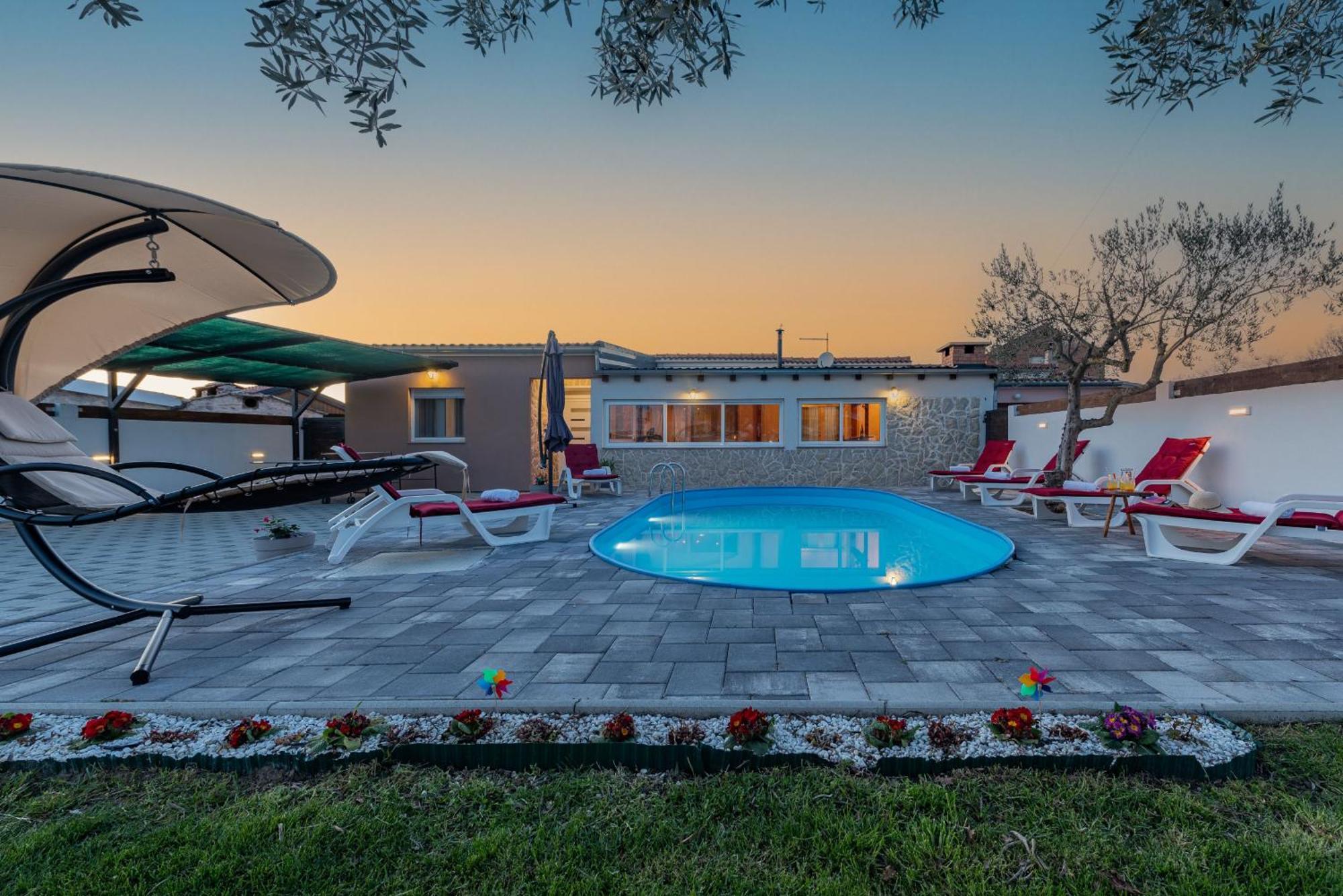 Villa Luma Zadarvillas Gorica  Buitenkant foto