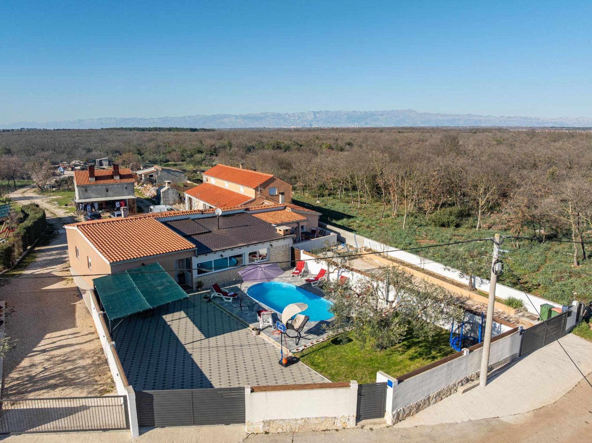 Villa Luma Zadarvillas Gorica  Buitenkant foto