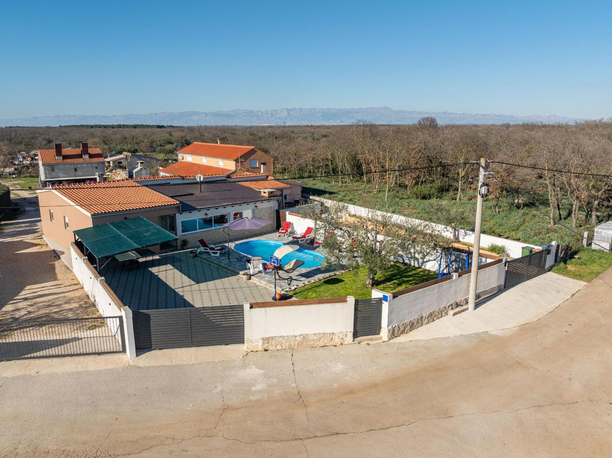 Villa Luma Zadarvillas Gorica  Buitenkant foto