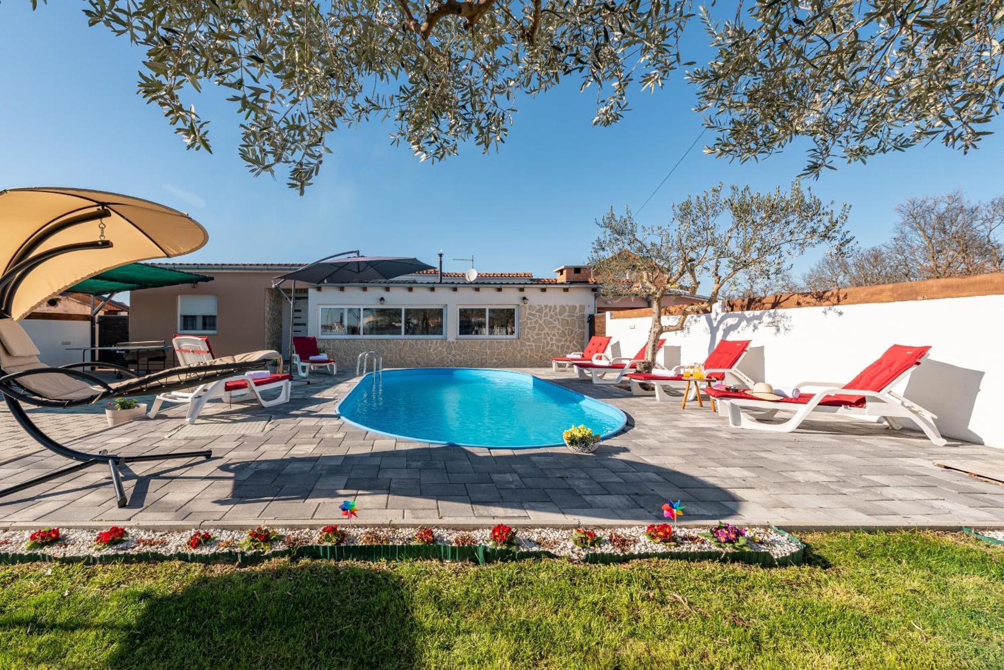 Villa Luma Zadarvillas Gorica  Buitenkant foto