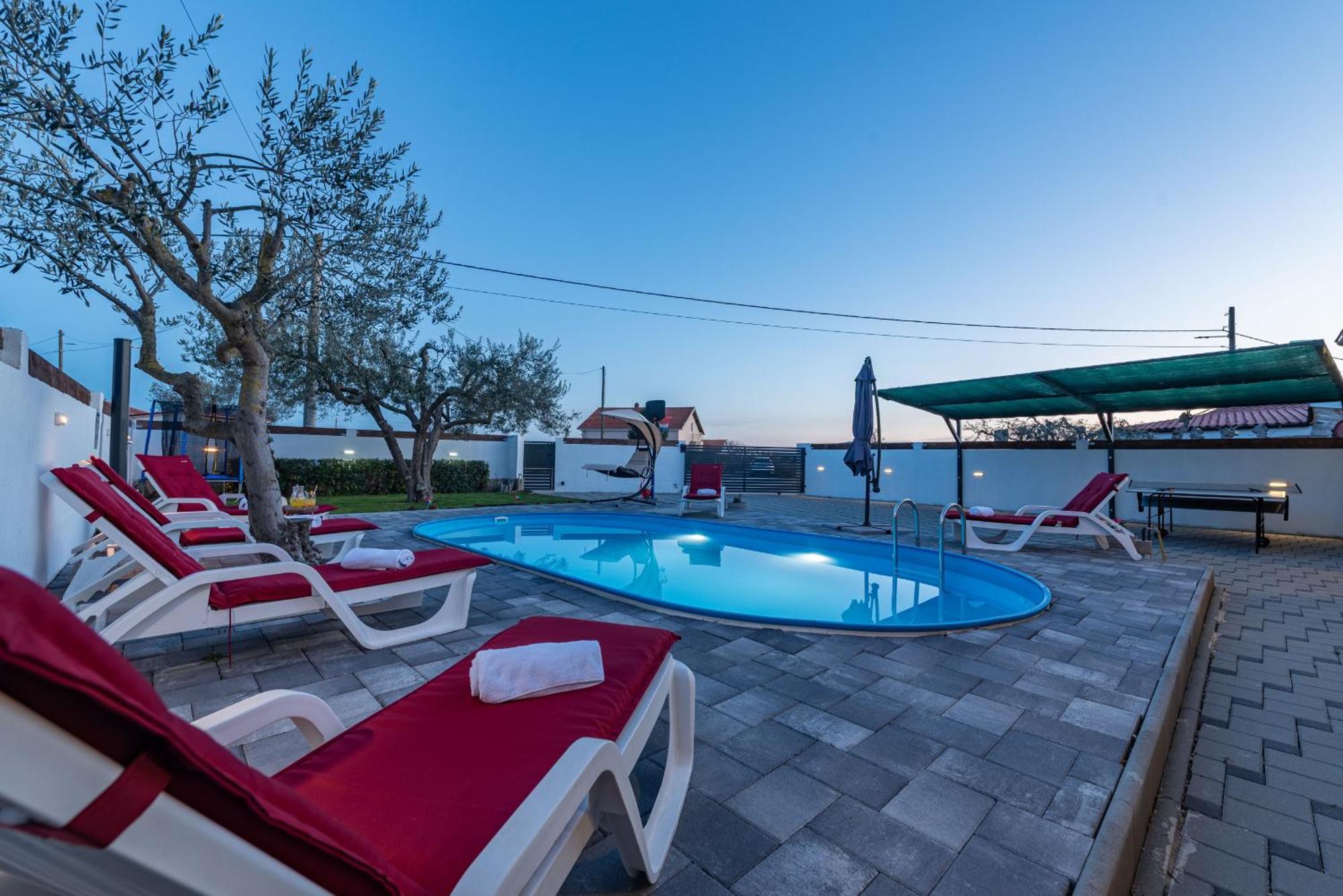 Villa Luma Zadarvillas Gorica  Buitenkant foto