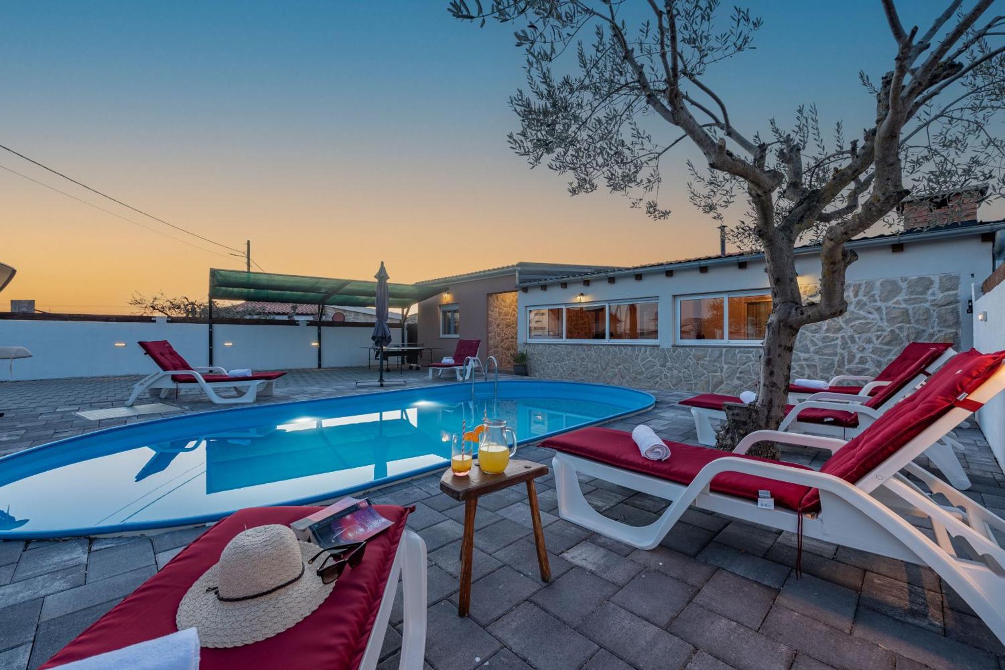 Villa Luma Zadarvillas Gorica  Buitenkant foto