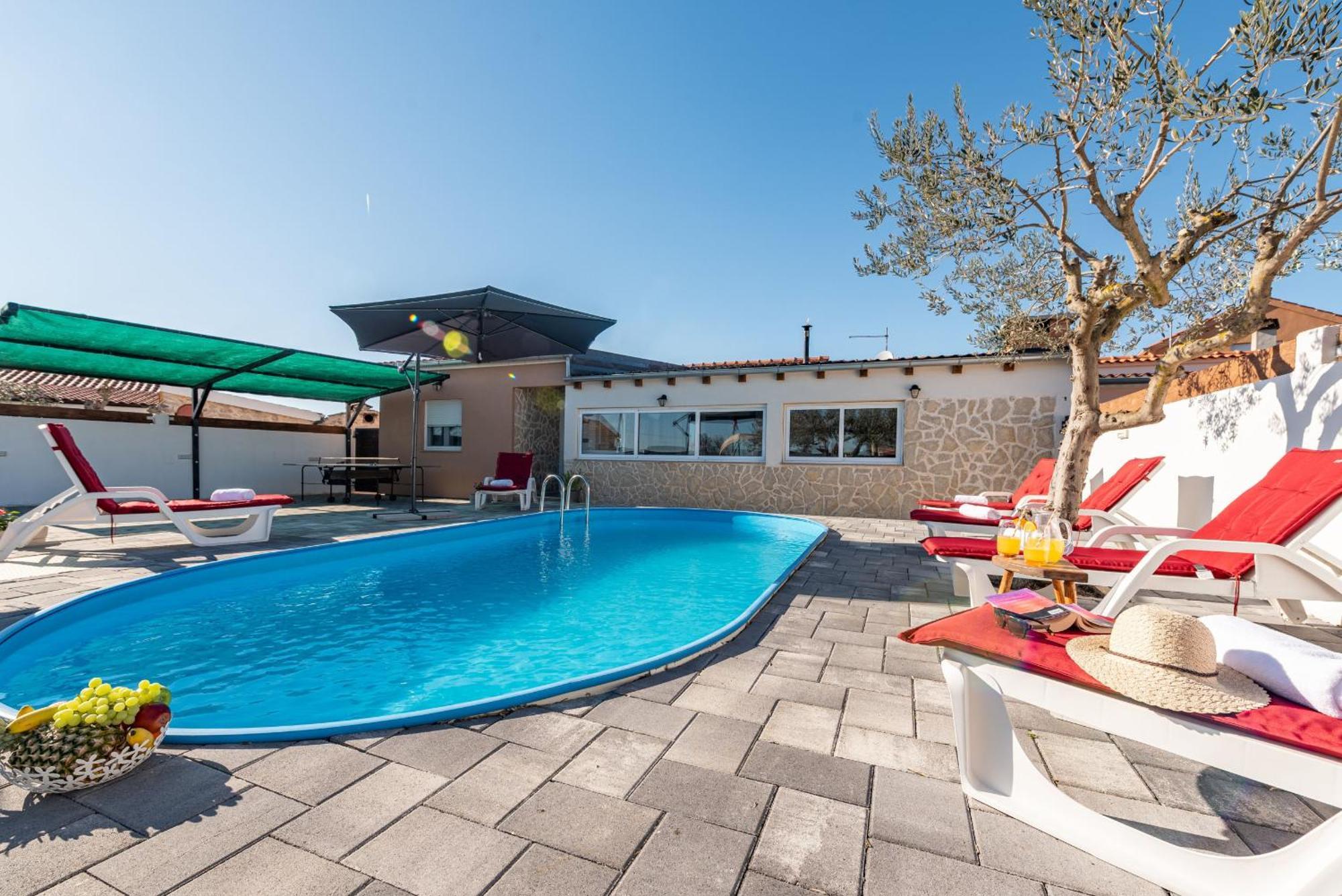 Villa Luma Zadarvillas Gorica  Buitenkant foto