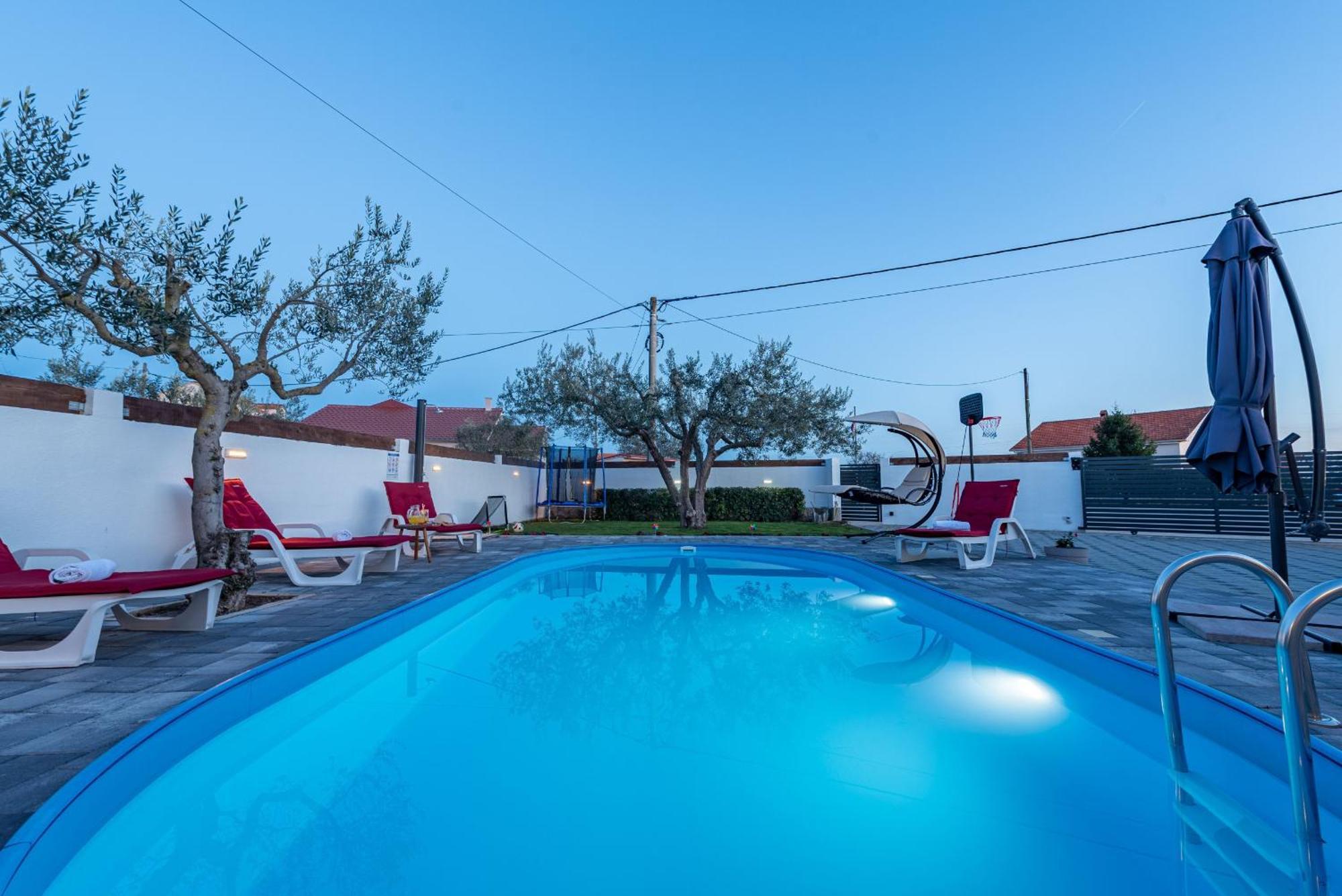 Villa Luma Zadarvillas Gorica  Buitenkant foto