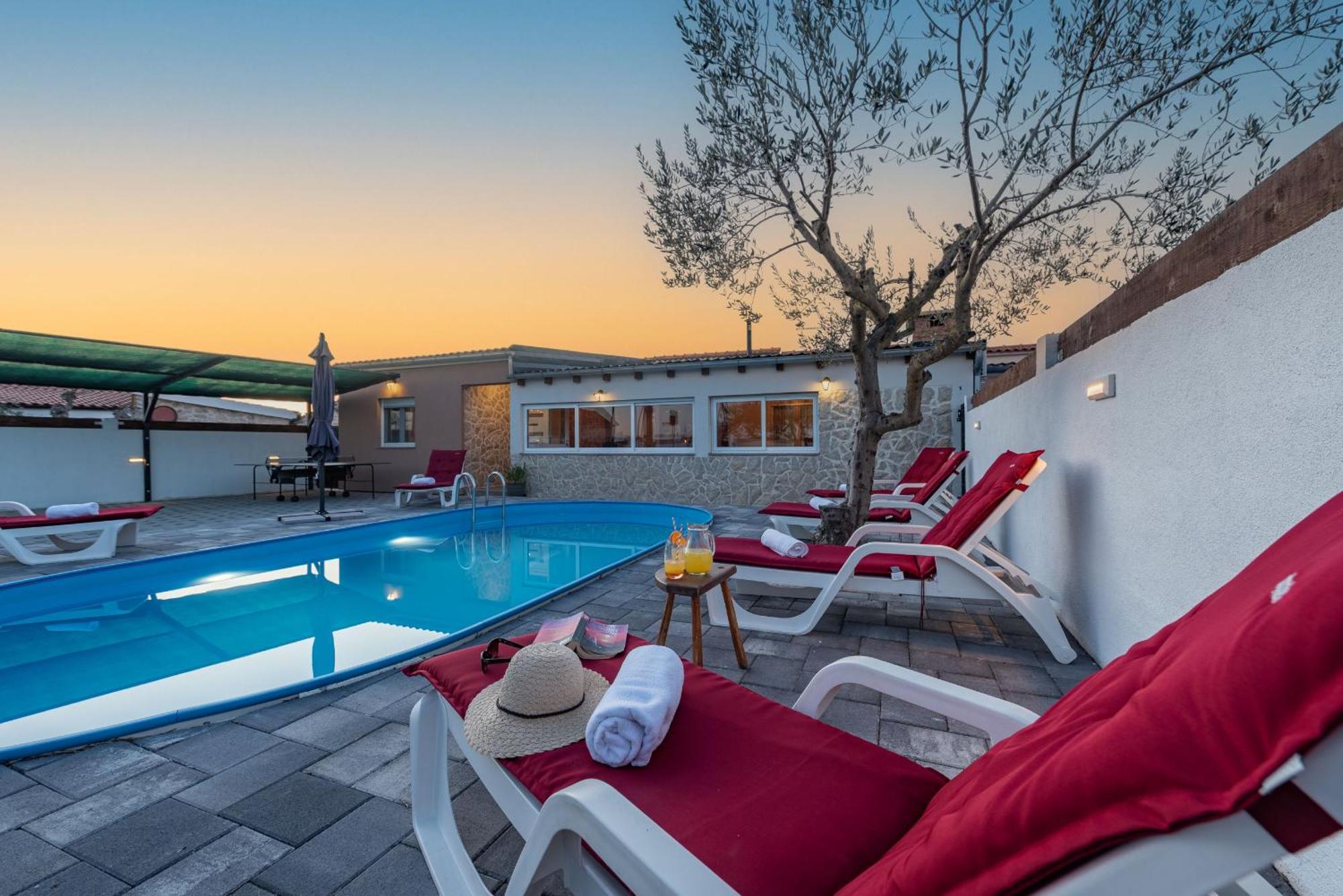 Villa Luma Zadarvillas Gorica  Buitenkant foto